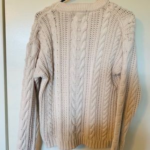Vintage Eddie Bauer Cable Knit Crewneck